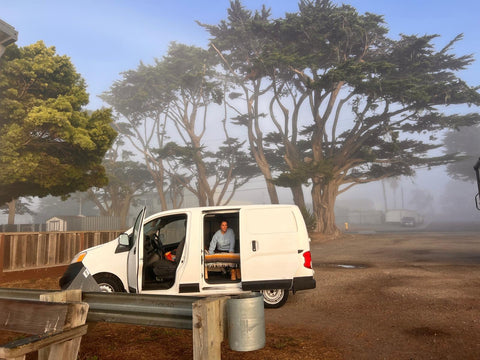 Nissan NV200 overland rental