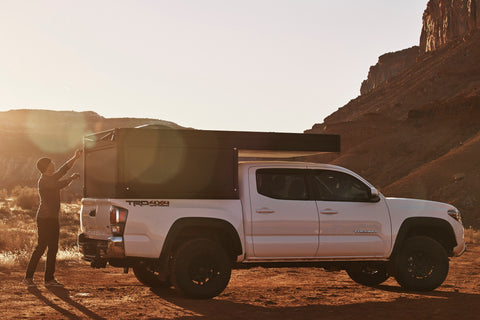 Tune Outdoor M1 on 2022 Toyota Tacoma overland rental