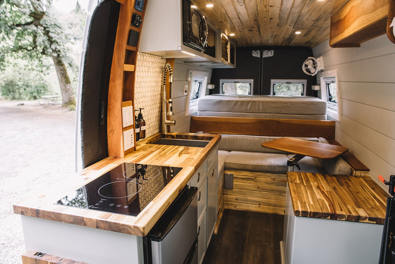 Interior of a modern RV rental — photo 1