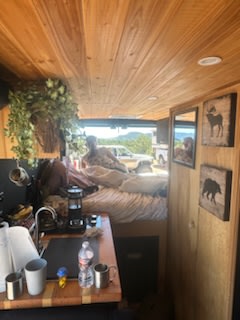 By Denver International Airport, a heated cabin on wheels — photo 7