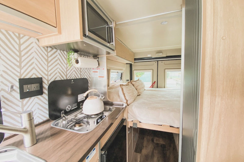  COFFEE' mug in an RV rental kitchen — photo 12