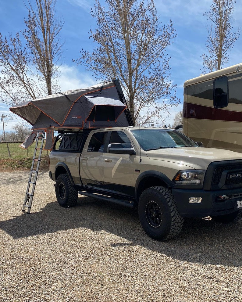  with rear seats visible. Great for a comfortable rv rental experience.|Spacious truck interior with sunroof — photo 8