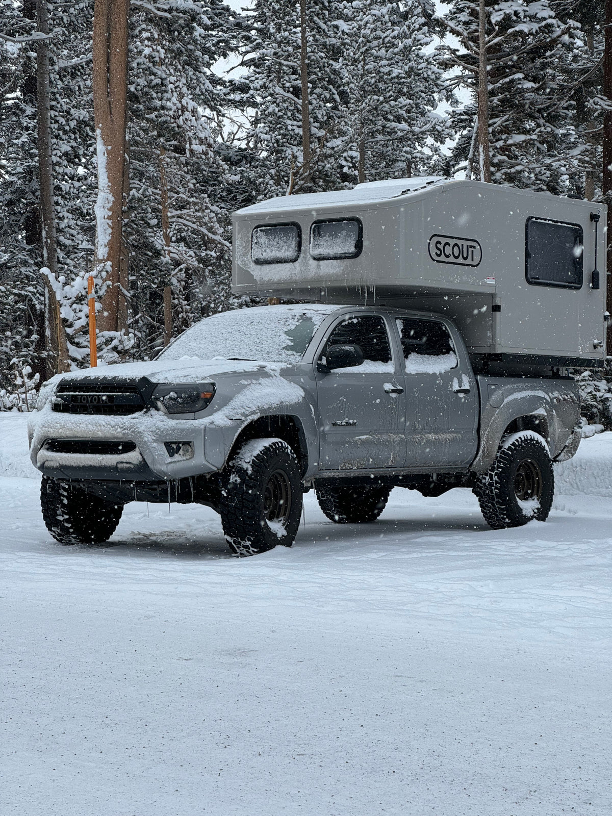Adventure-Ready Toyota Tacoma + Scout Yoho Camper 4x4