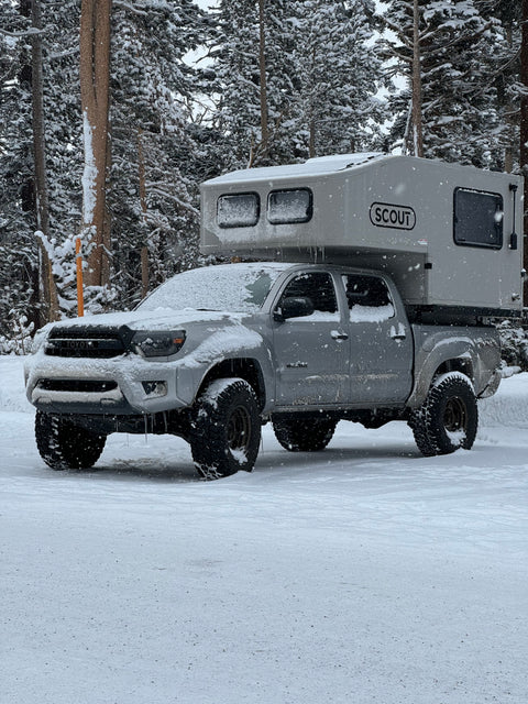 Adventure-Ready Toyota Tacoma + Scout Yoho Camper 4x4 overland rental
