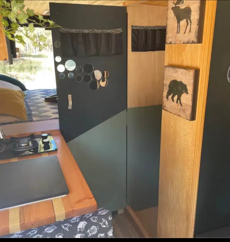 By Denver International Airport, a heated cabin on wheels — photo 9