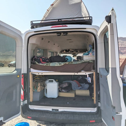 Yellowstone Adventure Transit | Seats 8 (15 by request w/out queen bed) overland rental