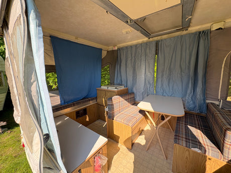 Classic 1991 Coleman Roanoke Pop-Up Camper - Intact & Ready for Maine