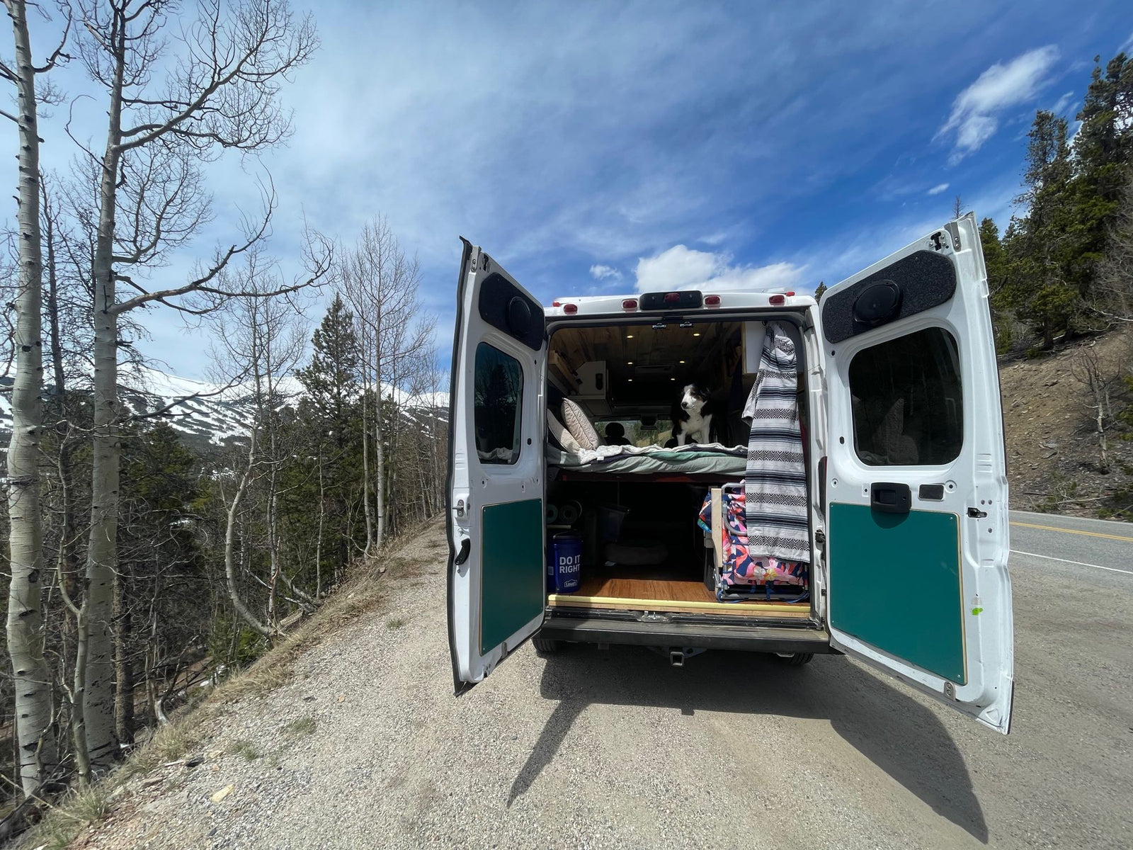 The Buddha Van (Four Season Van - built for winter!)