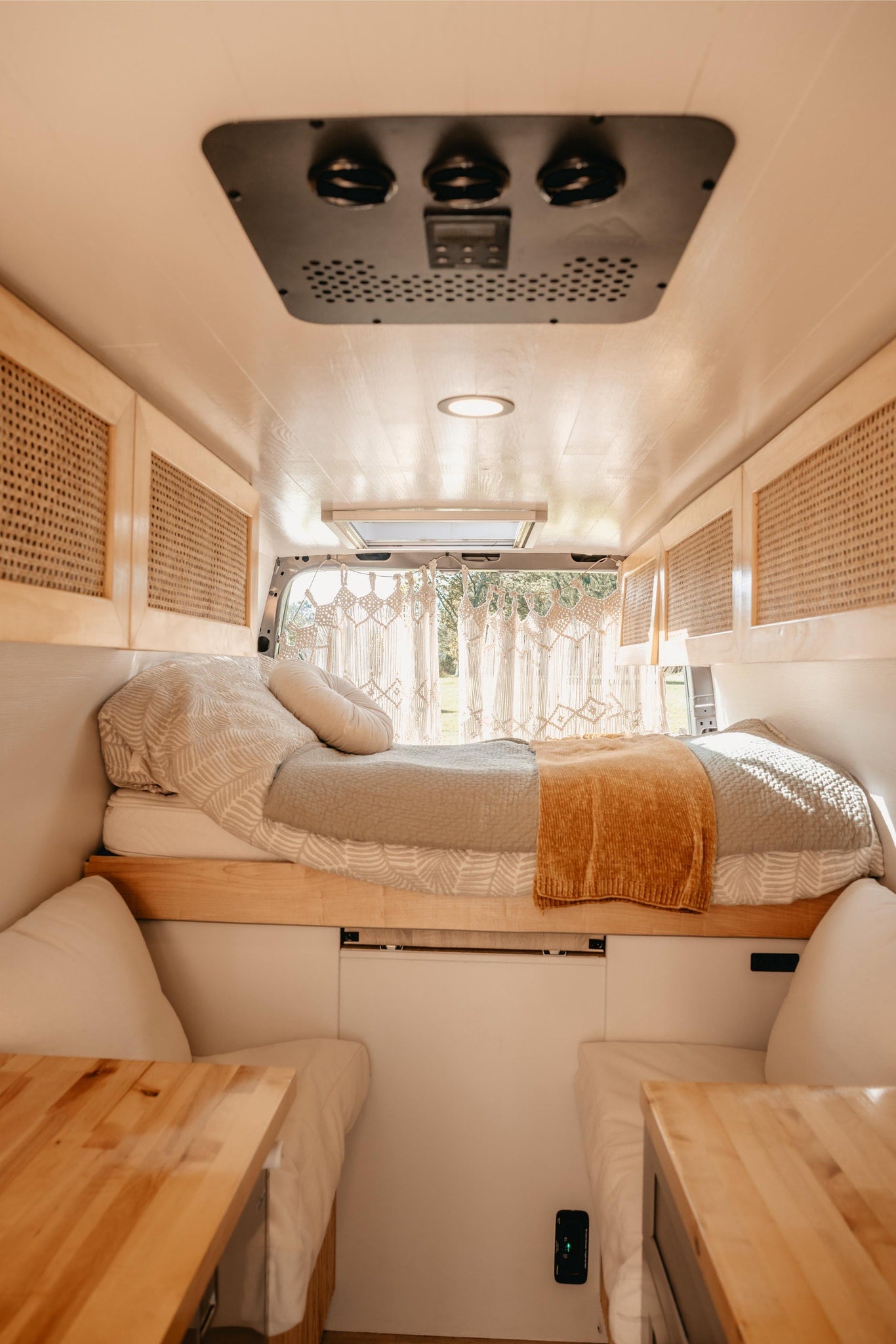  and a kettle.|Rugged Mercedes-Benz Sprinter van with off-road features — photo 16