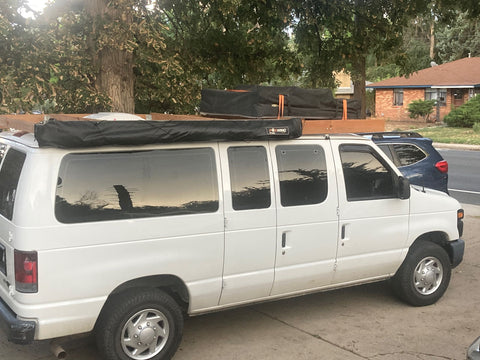 Frenchie.......our 2012 Ford Van overland rental