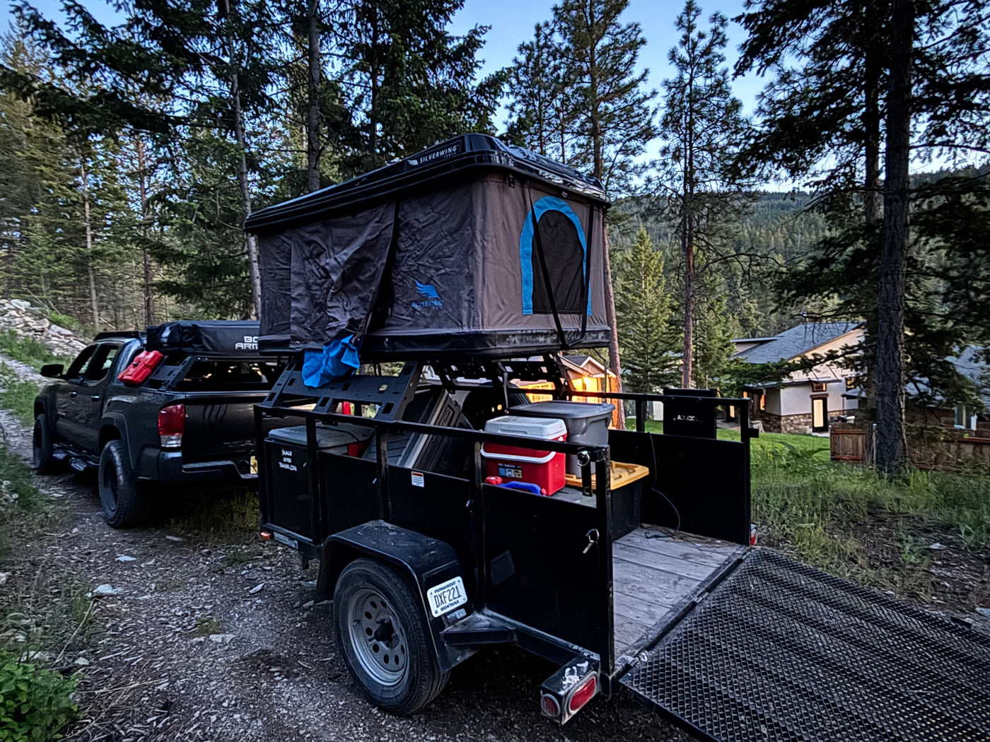 Adventure Time! Roof-Top-Tent Ramblin' Trailer — photo 2