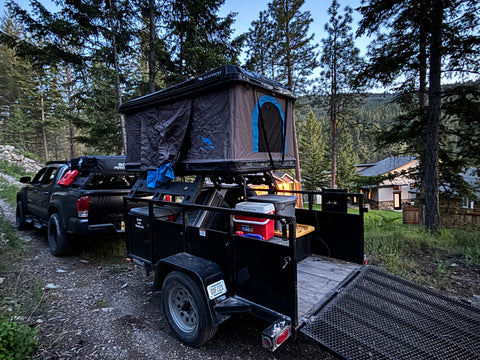 Adventure Time! Roof-Top-Tent Ramblin' Trailer — photo 2