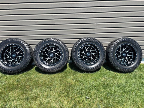 Moto Metal Rims and Nitto Ridge Grappler Tires
