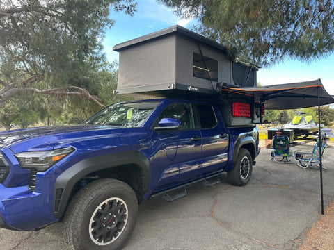2025 Tacoma off road with brand new pop up camper — photo 4