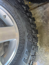 !!!EXCELLENT!!! Falken Wildpeak M/T Tires on Jeep Wheels 17in … all 5 in great condition in Tucson, AZ (photo 8)