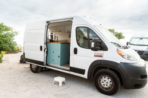 Shirley the Beach Ready Campervan overland rental