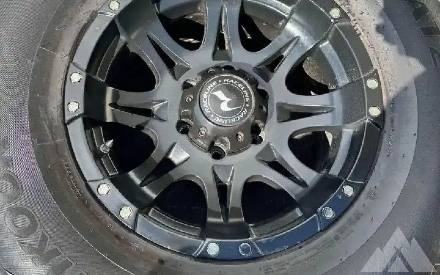 Raceline Wheels 17 inches Hankook 35 12.5 inches R — used set of wheels tires for sale (photo 4) — photo 4