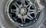 Raceline Wheels 17 inches Hankook 35 12.5 inches R — used set of wheels tires for sale (photo 4)