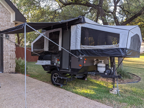 #3 - 2018 Forest River Rockwood 1640 ESP Popup Camper overland rental
