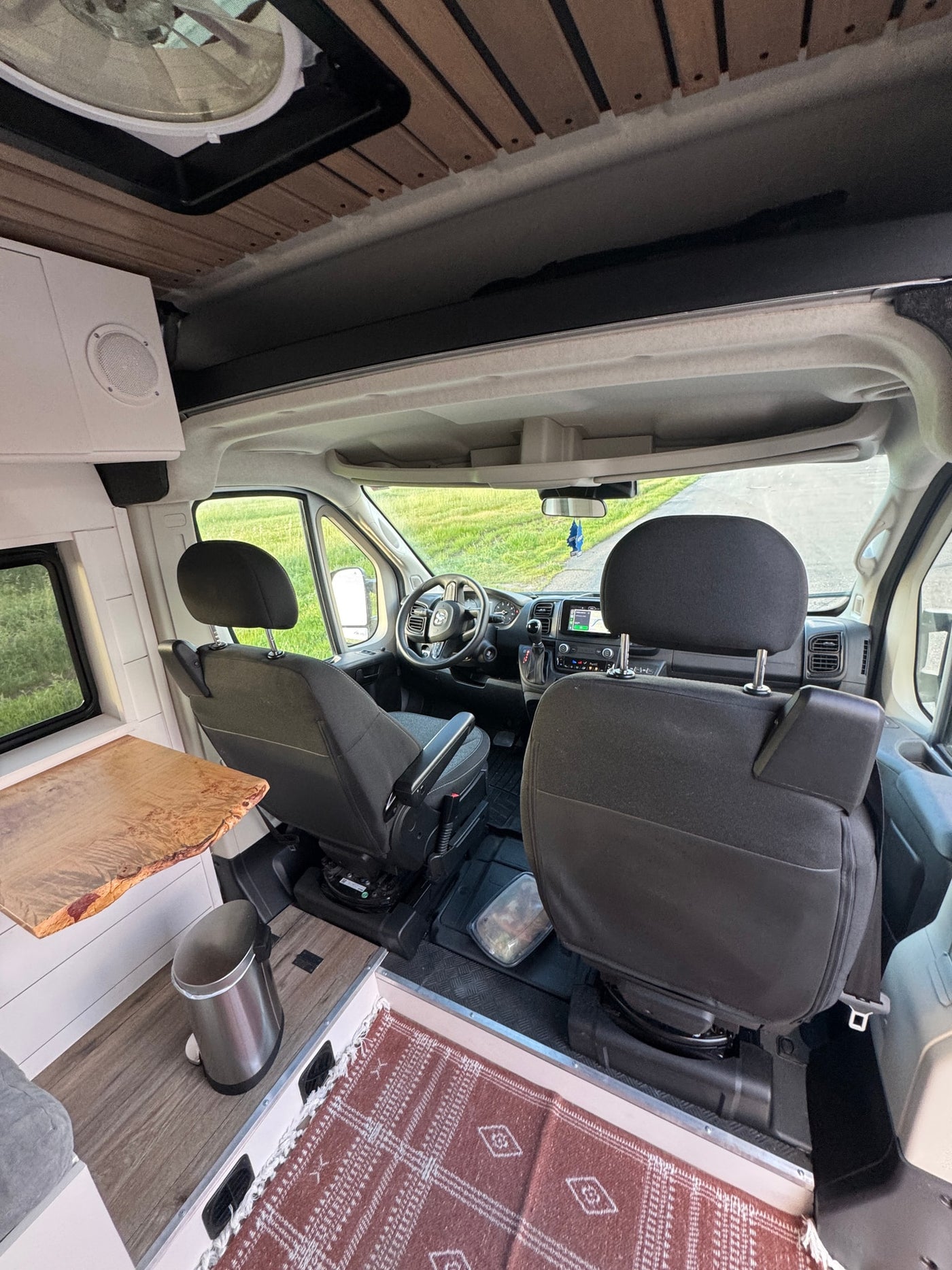  ready for adventure.|RV rental interior: a stylish van conversion with modern kitchen — photo 3