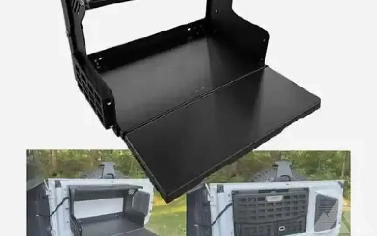 Rear door tailgate table & molle panel — new molle panels for sale (photo 2) — photo 2