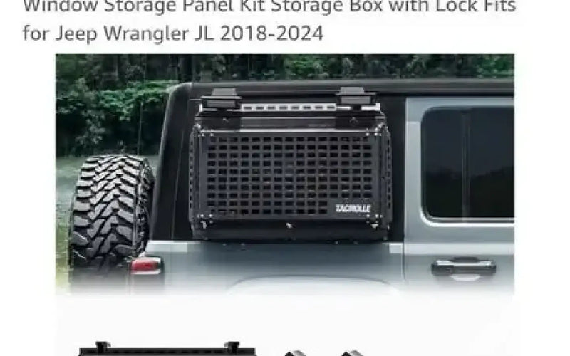 Rear Side Window MOLLE Panel — new molle panels for sale (photo 5) — photo 5