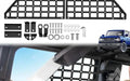 Rear window Molle panels