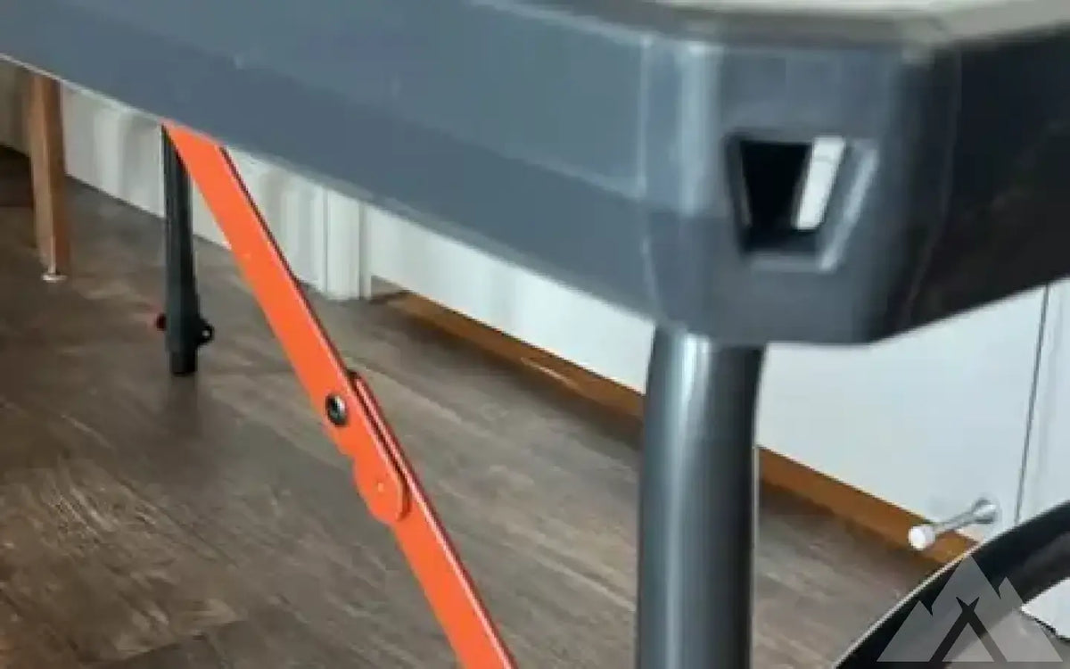 REI Adjustable Height Camp Table — used camp furniture for sale (photo 2) — photo 2