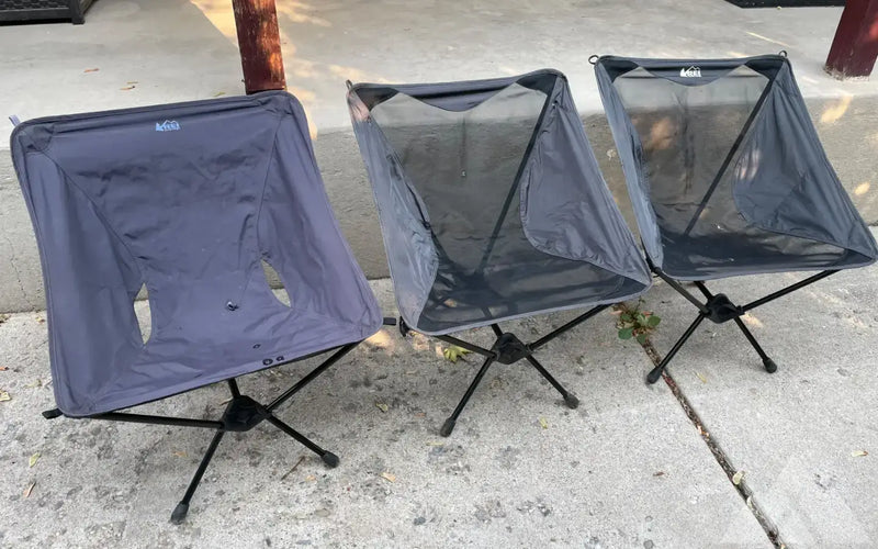 REI camp chairs — used camp furniture for sale — photo 1