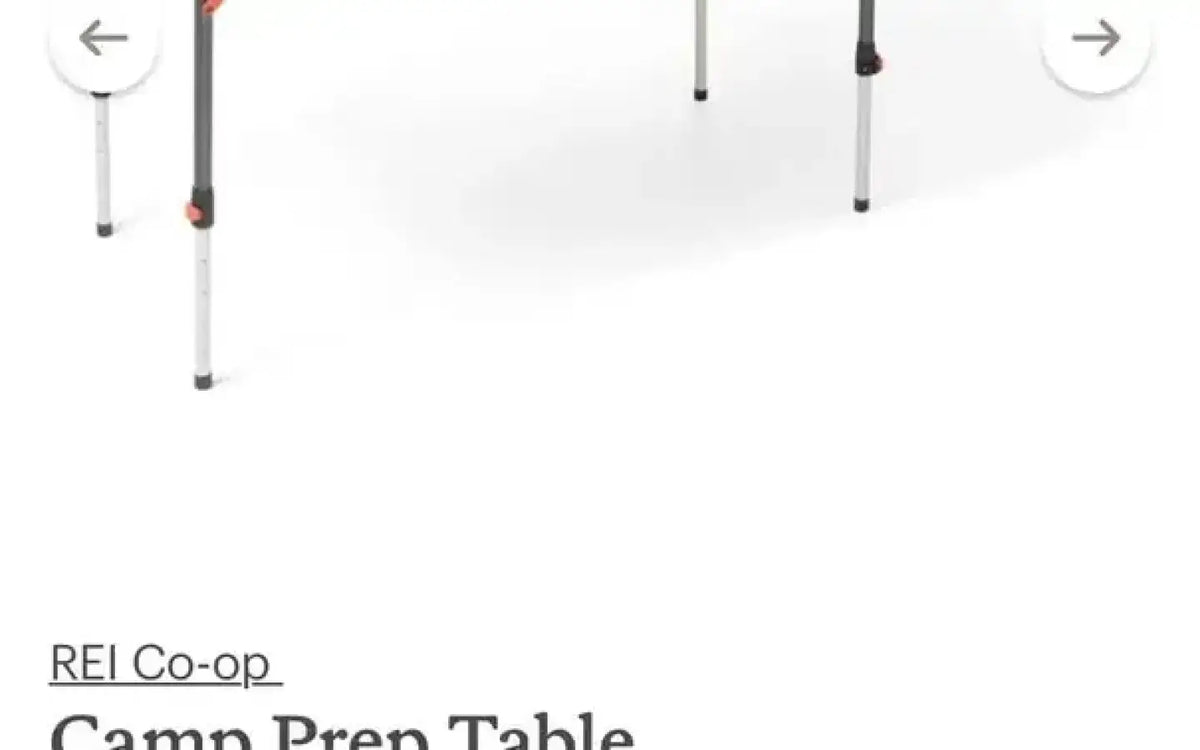 REI Camp Prep Table — used camp furniture for sale (photo 4) — photo 4