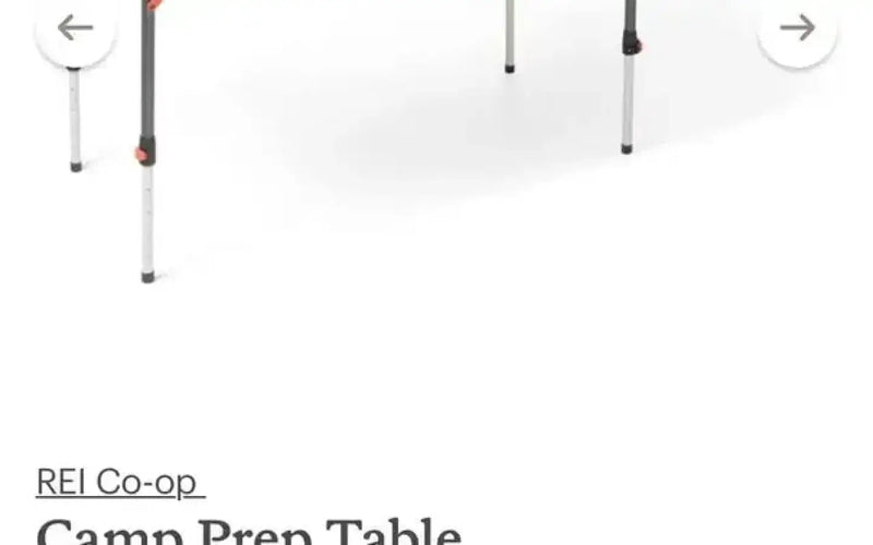 REI Camp Prep Table — used camp furniture for sale (photo 4) — photo 4