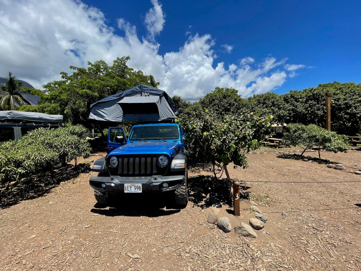 perfect for adventure or your next RV rental journey.|Spacious interior of a blue Jeep Wrangler — photo 23