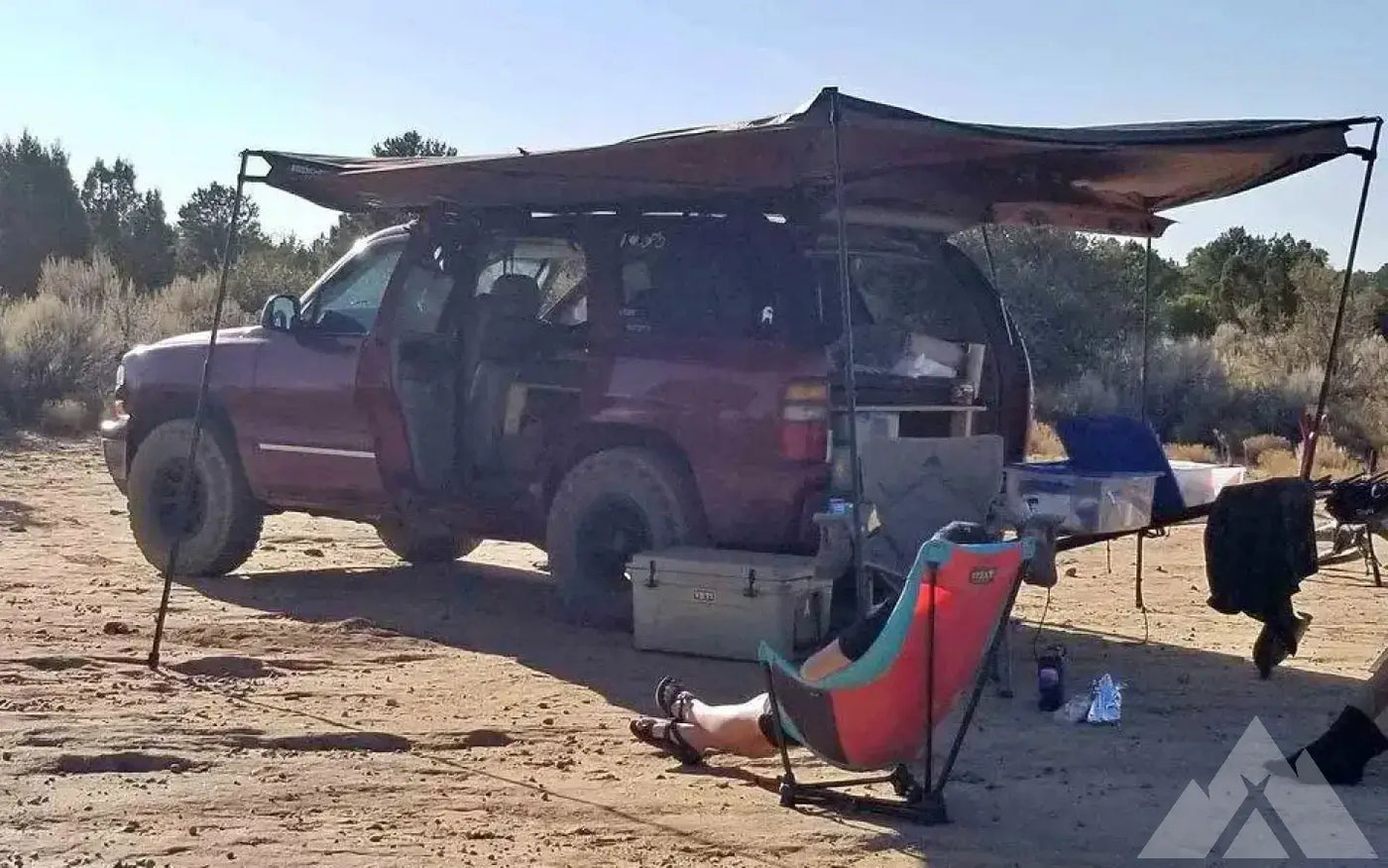 Rhino rack batwing 270 degree awning — used camp awnings for sale — photo 1