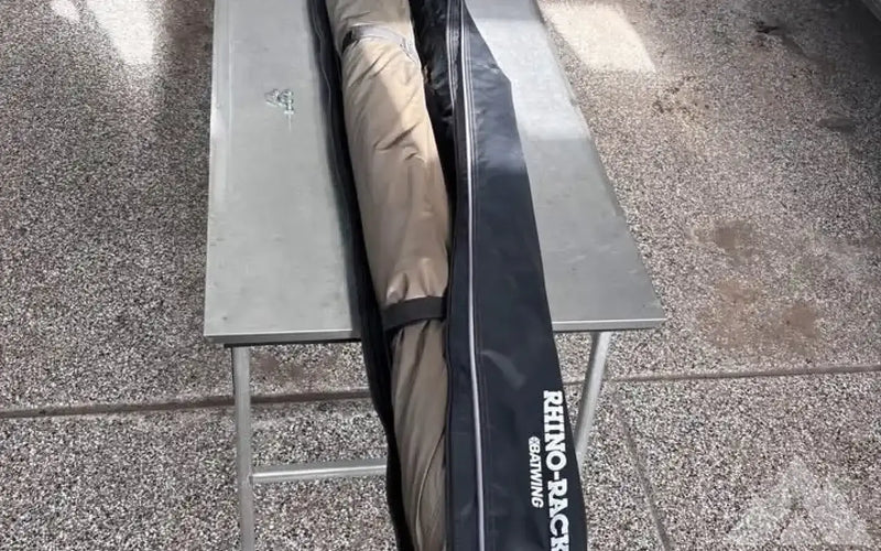 Rhino Rack Batwing 270 degree awning — used camp awnings for sale — photo 1