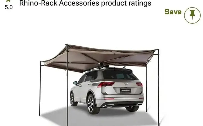 Rhino-Rack Batwing compact awning & room — used camp awnings for sale — photo 1