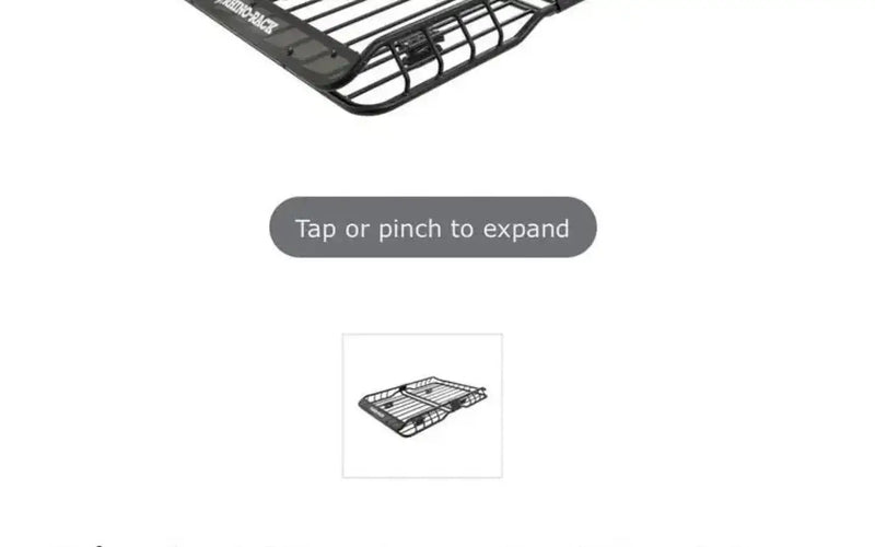 Rhino-Rack Xtray large roof mount cargo basket. — used racks for sale (photo 3) — photo 3