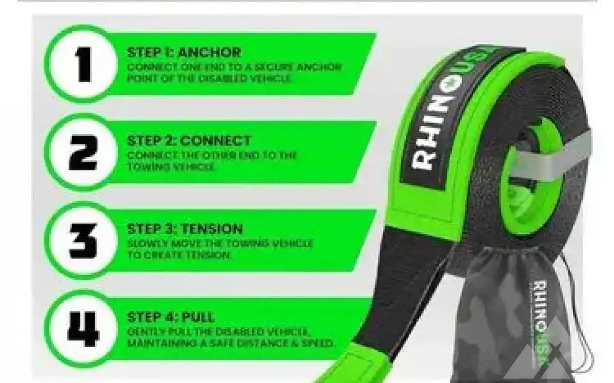 Rhino usa ultimate recovery tow strap — new gear for sale (photo 3) — photo 3