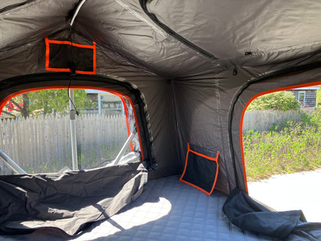 Meadowlark XL Rooftop Tent on 2016 Honda Pilot | Maine Adventures