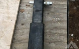 Ridg swing out tire carrier — used tire carriers & swing outs for sale (photo 5)