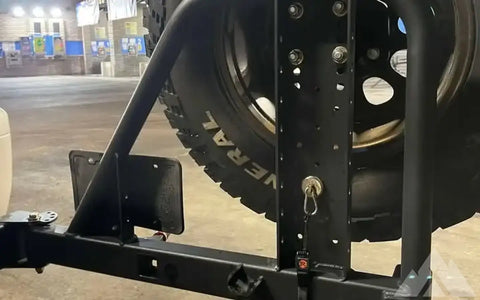 Rig'd Supply UltraSwing Multi-Fit Tire Carrier