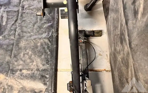Rigd swing out tire carrier