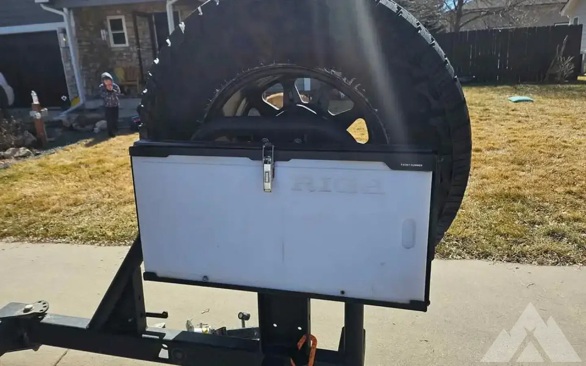 Rigd ultra swing spare tire carrier — used tire carriers & swing outs for sale (photo 2) — photo 2