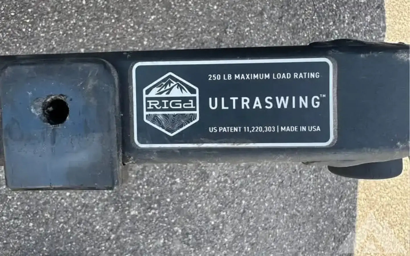 Rigd Ultraswing — used tire carriers & swing outs for sale (photo 5)