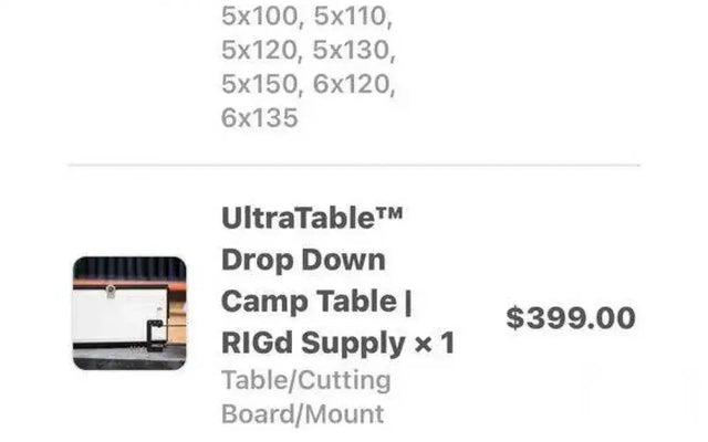 Rigd UltraSwing & Ultra Table-Brand — photo 3