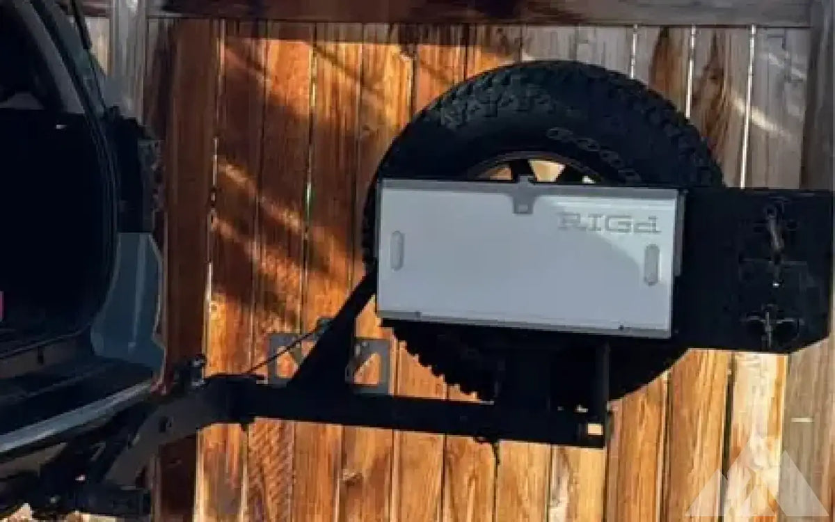 RIGd Ultraswing tire carrier — used tire carriers & swing outs for sale (photo 3) — photo 3