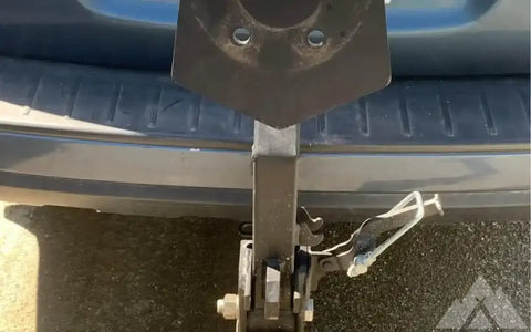 Rigid Armor fold down tire carrier