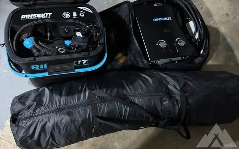 RinseKit PRO + HyperHeater 2.0 + Shower Tent Bundl — used showers & toilets for sale (photo 4) — photo 4