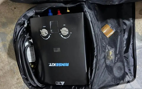 RinseKit PRO + HyperHeater 2.0 + Shower Tent Bundl