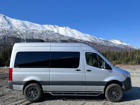 Mercedes-Benz High Roof Sprinter Van 2500 4x4 - "Aialik" overland rental
