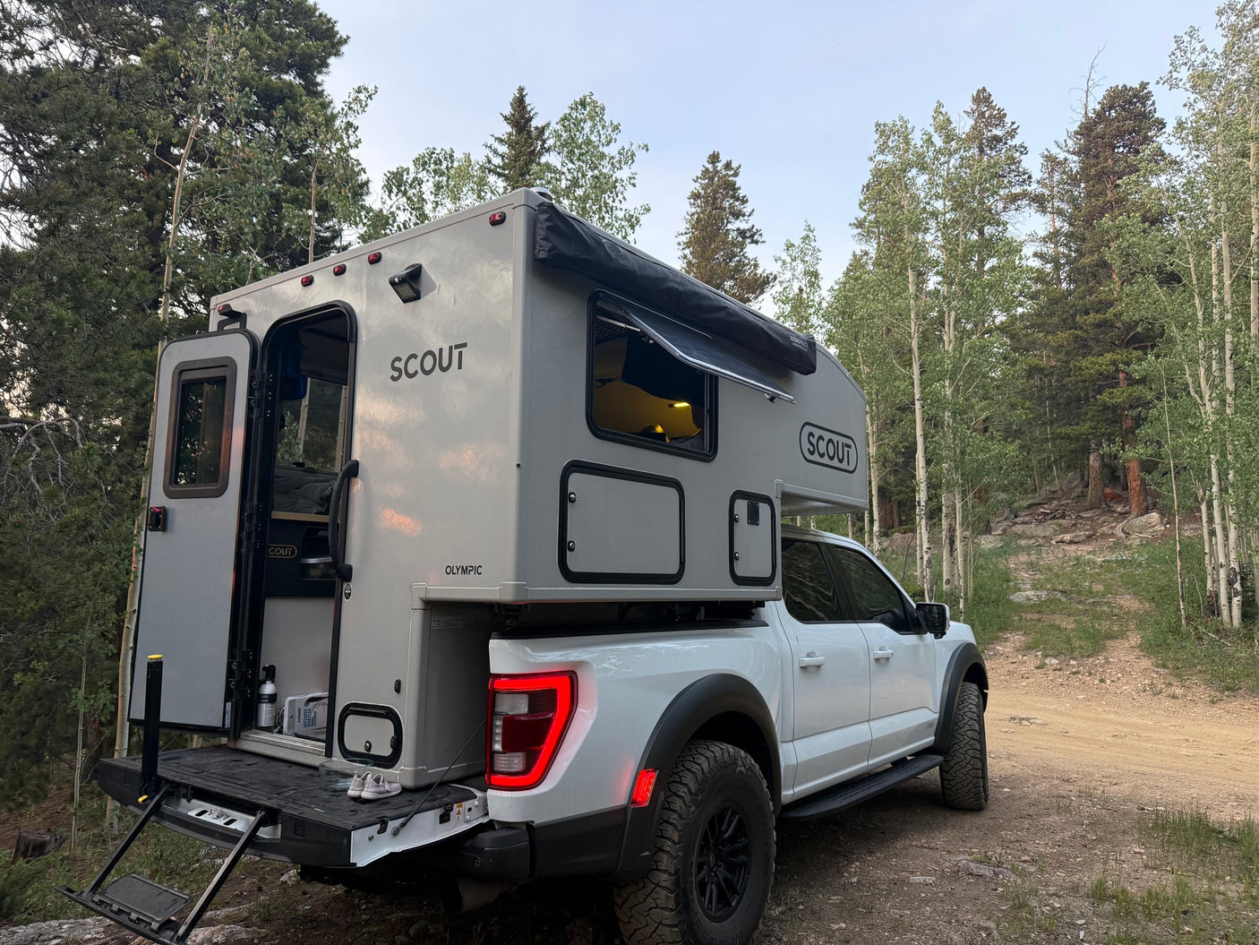 Scout Olympic and Ford Raptor